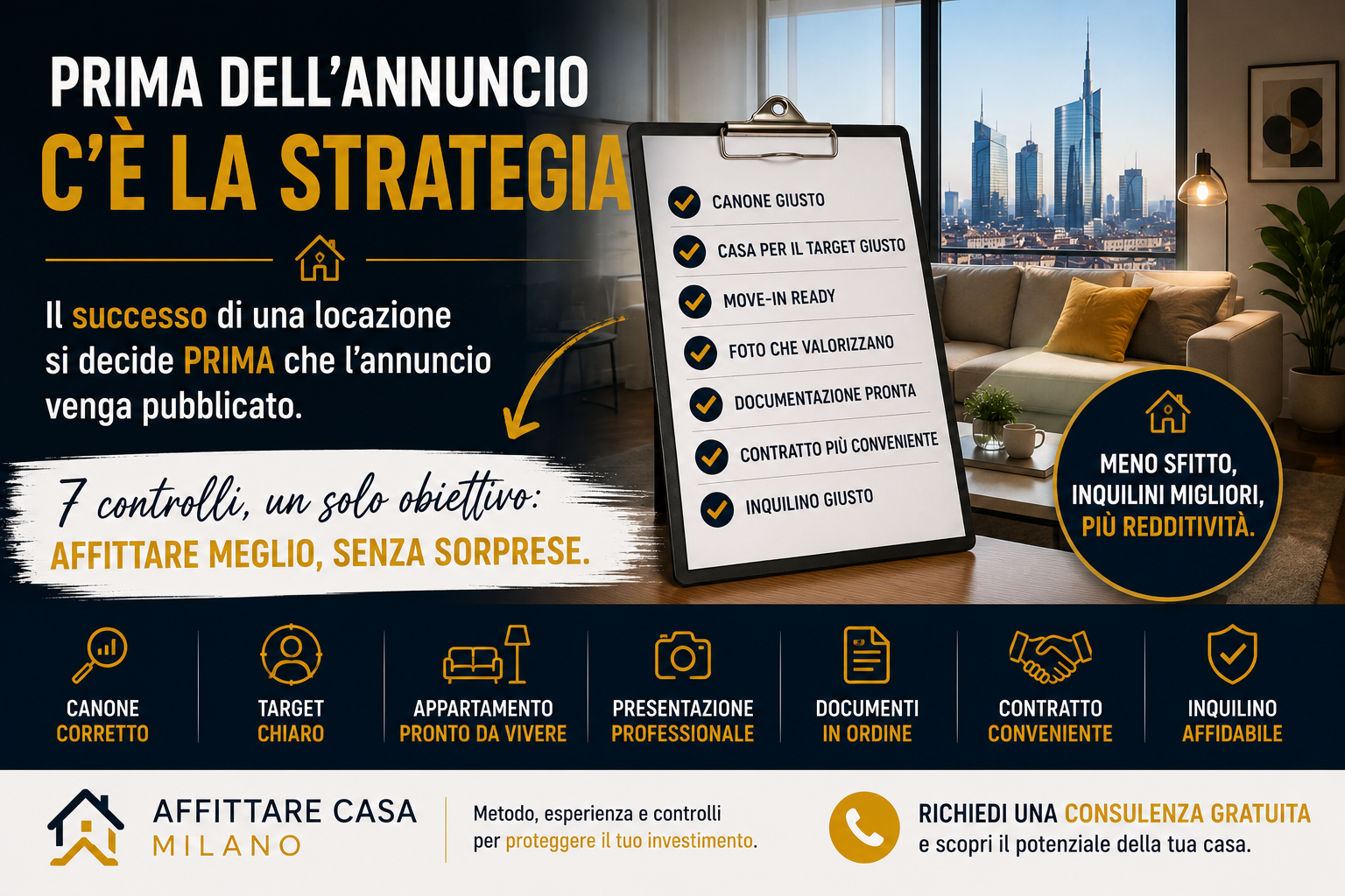 Scopri di più sull'articolo Il tuo appartamento a Milano è davvero pronto per essere affittato? I 7 controlli che ogni proprietario dovrebbe fare prima di pubblicare un annuncio